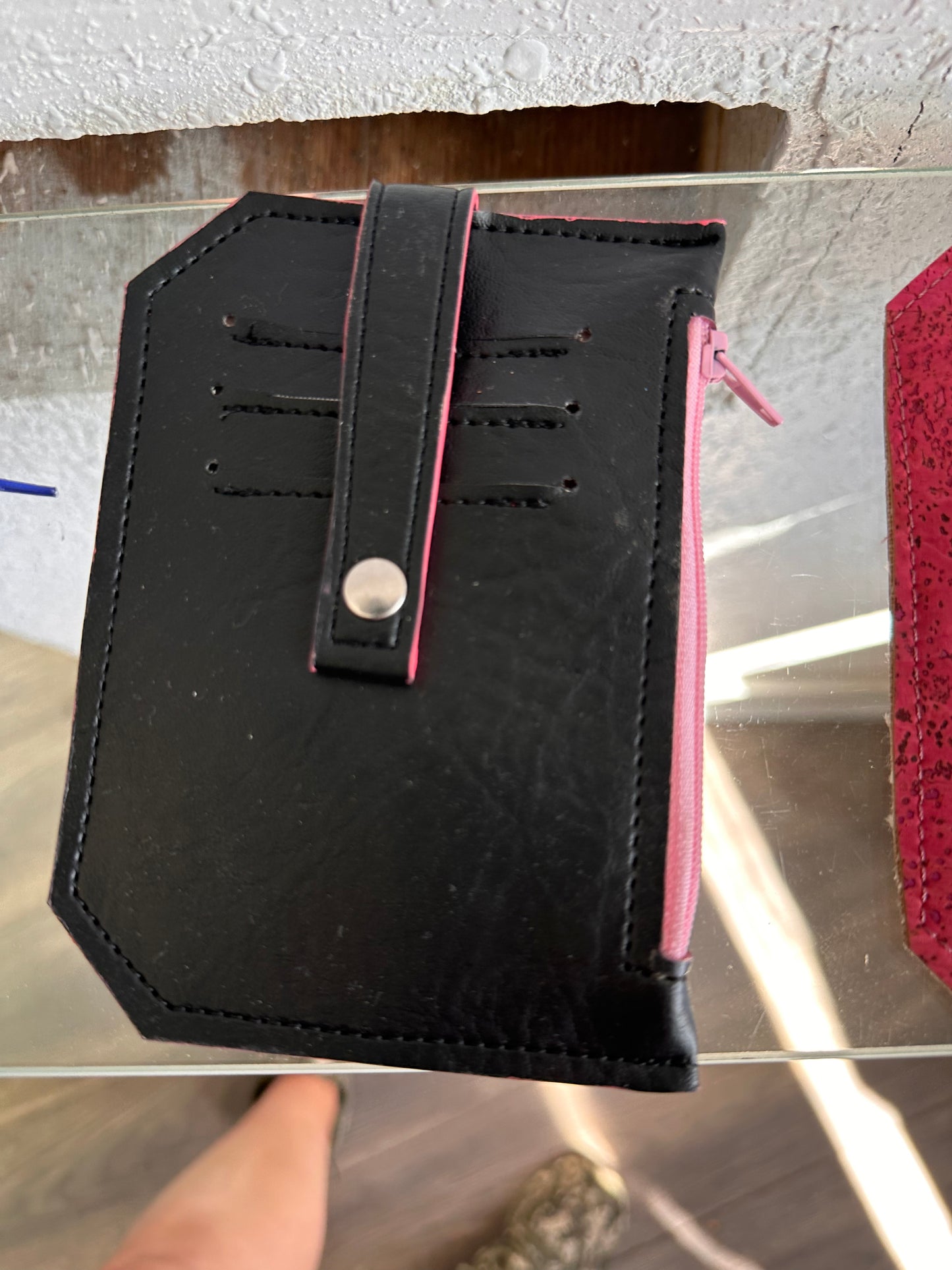Purse Pale Wallet black/pink