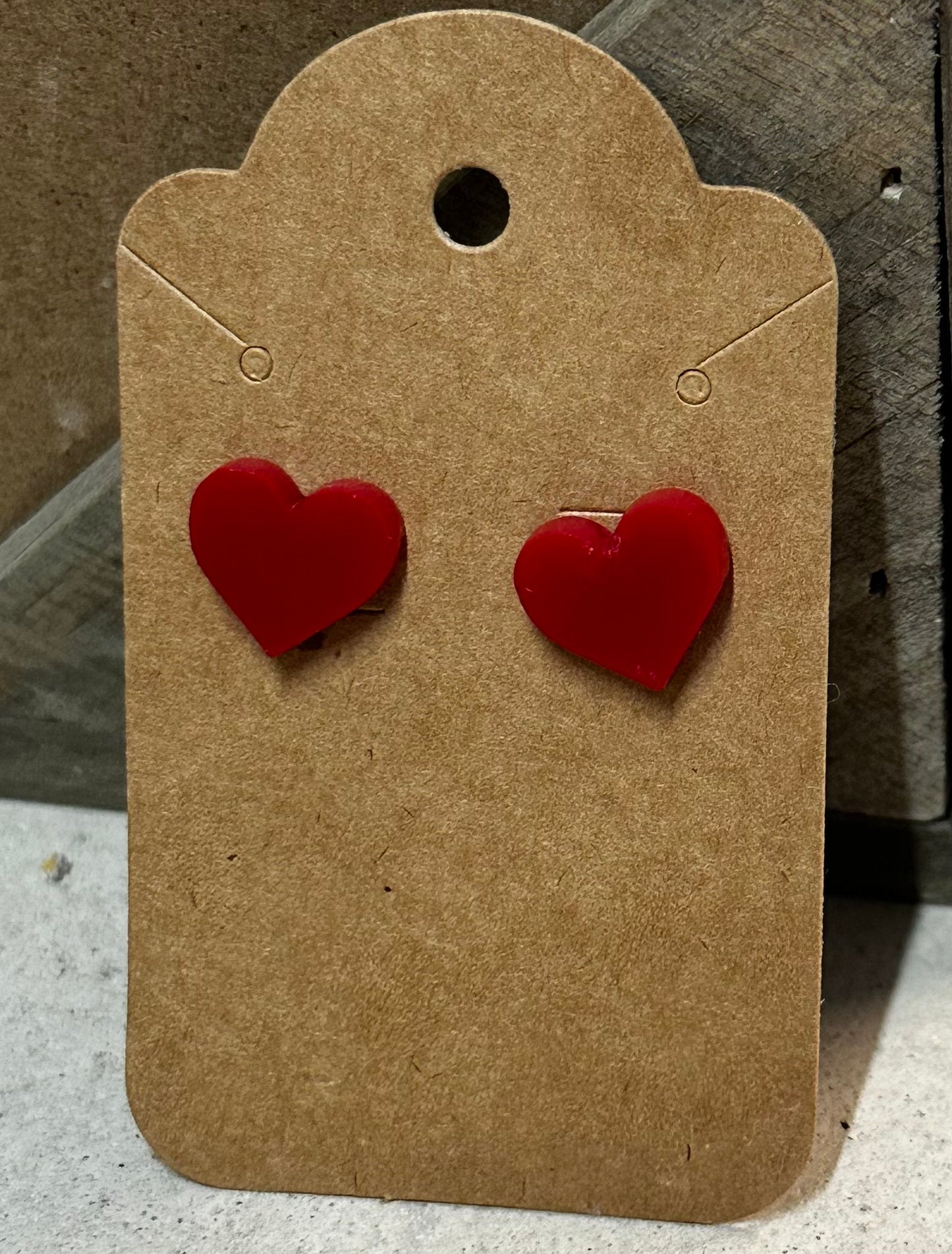 Heart Studded Earrings