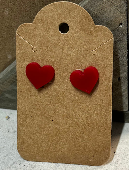 Heart Studded Earrings