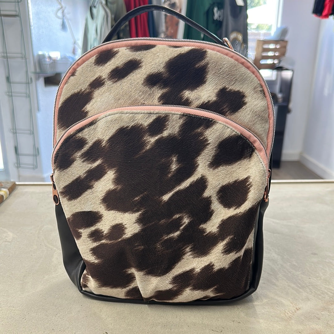 Cowhide Backpack