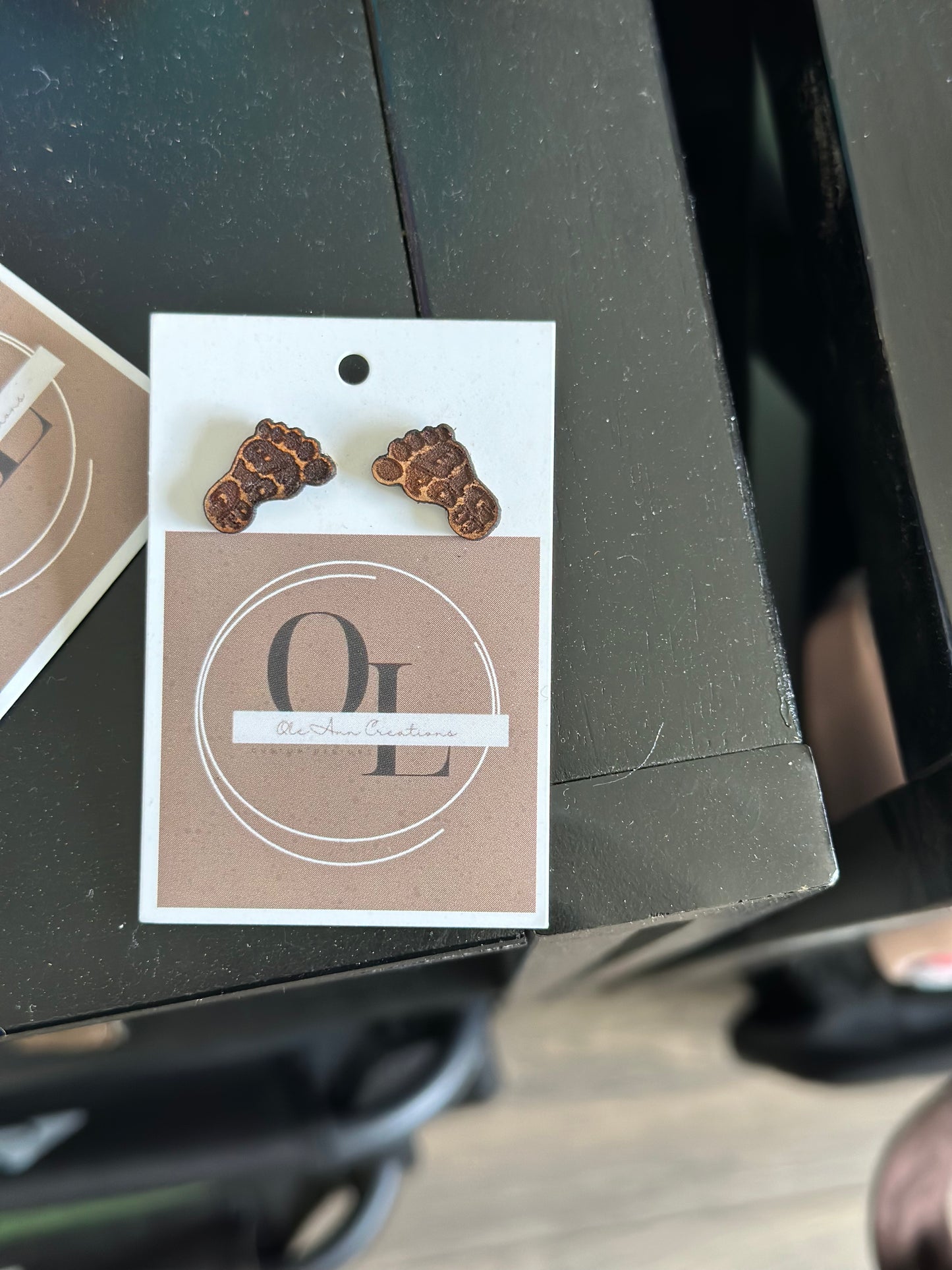 Bigfoot Earrings