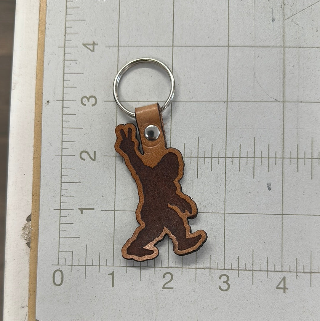 Bigfoot key chain
